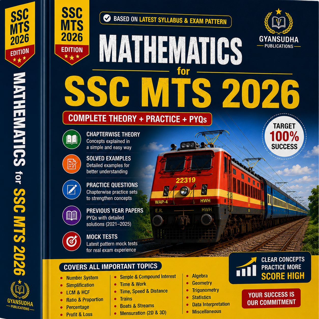 Mathematics for SSC MTS 2026